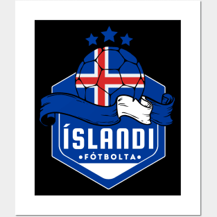 Islandi Fotbolta Posters and Art